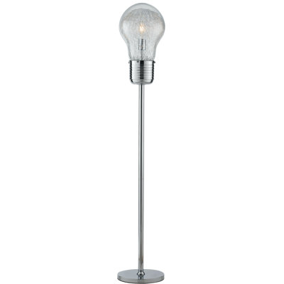 Cameria 165cm Chrome Novelty Floor Lamp