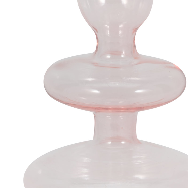 Porte-bougie Rockleigh , Rose, H 11 po x l 4 po x P 4 po