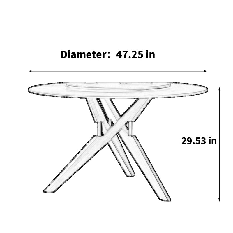 Patia, 29.53"H x 47.25"L x 47.25"W