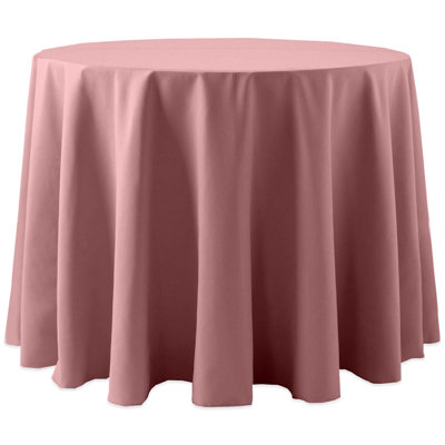 Ultimate Textile -2 Pack- Cotton-Feel 102-Inch Round Fine Dining Tablecloth, Ivory Cream