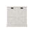 Two-Compartment Tilt-Out Laundry Sorter Cabinet-White