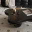 Table basse en bois de style français.-599100844