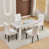 White Ring Back Chairs#4