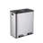 Steel Step On Multi-Compartments Trash & Recycling Bin - 18.5 Gallons-91018530