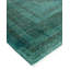 Tapis bleu noué à la main de conception unique Holsworth - bleu
