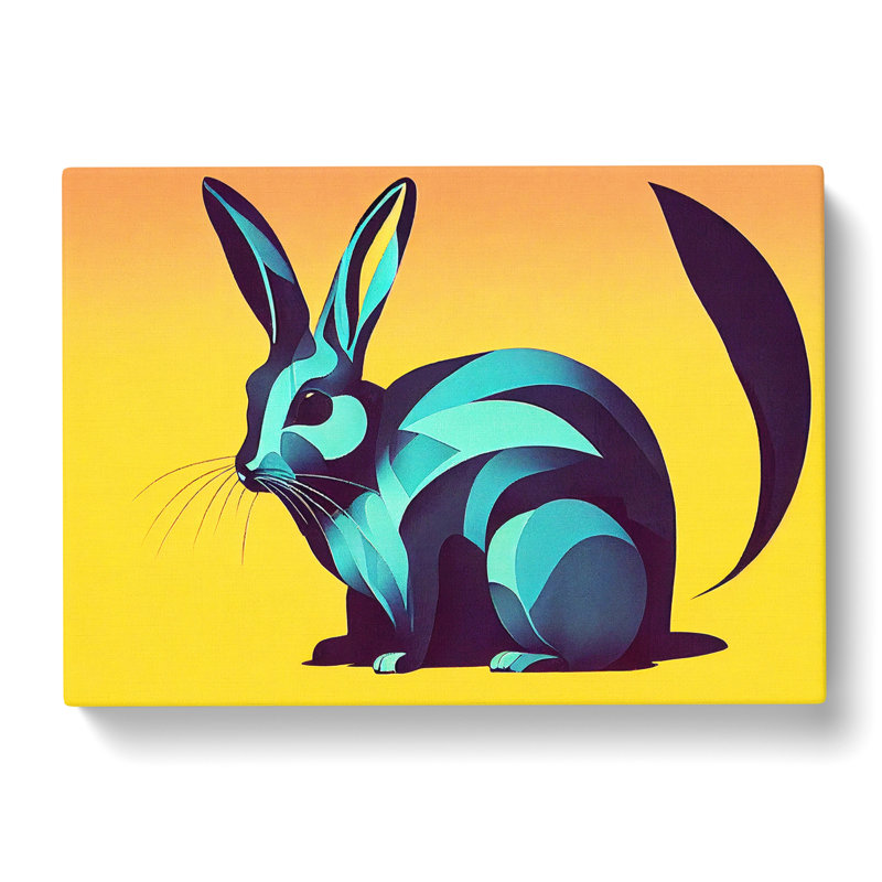 Rabbit Art Vol.2 - Wrapped Canvas, 35cm H x 50cm W x 3cm D