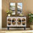 French cream style decorative cabinet