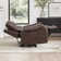 Caritina Genuine Leather Zero Gravity Dual Motor Power Recliner with Power Headrest