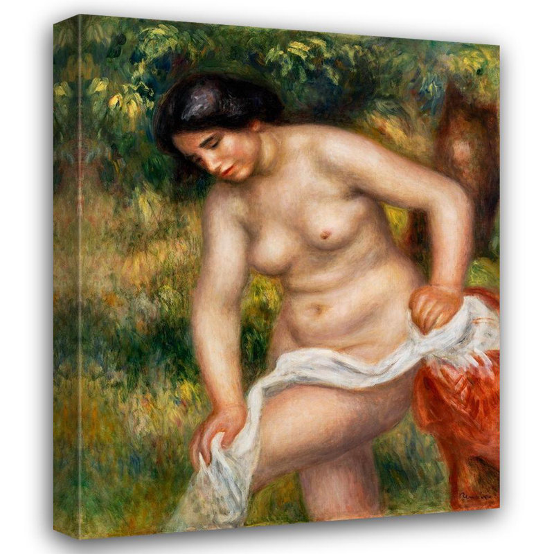 Red Barrel Studio®, reproduction d'art sur toile tendue par Pierre Renoir, Pierre, Auguste