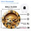 Horloge murale mignonne en forme d'animal