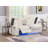 Nikoleta 75.2'' Faux Leather Power Reclining Loveseat-1577278052