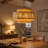 Frese 20" W 3-Light Rattan Drum Chandelier-1705822284