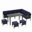 Ensemble de 7 pièces de mobilier d'extérieur pour petit patio
