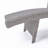 Outdoor Wicker Chaise Lounge With Adjustable Backrest-1769485128