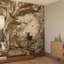 Superfresco Easy Jungle Book Mono Print To Order Fixed Size 2.8m x 3m Mural