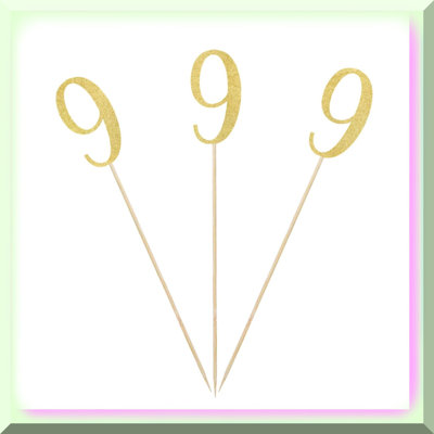 30th Birthday Gold Glitter Banner
