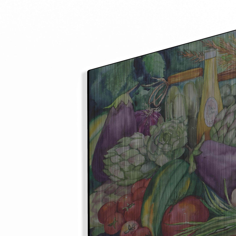 "Mélange de légumes" par Danhui Nai, H 16 po x l 48 po