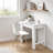 24.9"-120" L X 35.4" W X 30" H Extendable Solid Wood Dining Table