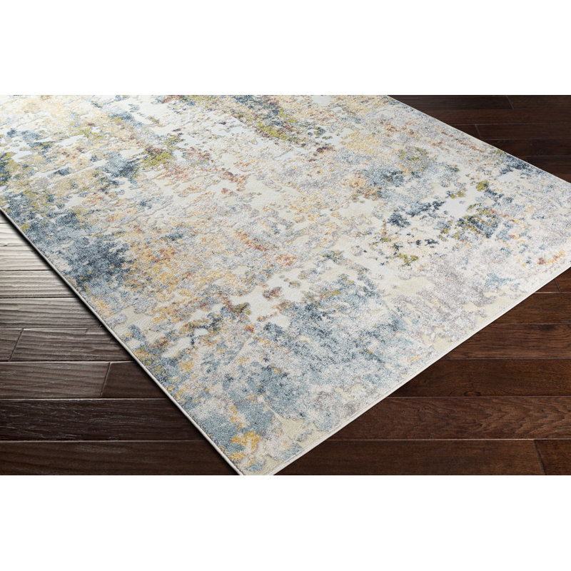 Ringler Abstract Indoor Rug, Rectangle 2' x 3'