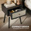 Table de chevet en bois massif Anspach Nipe-27224805-10588190