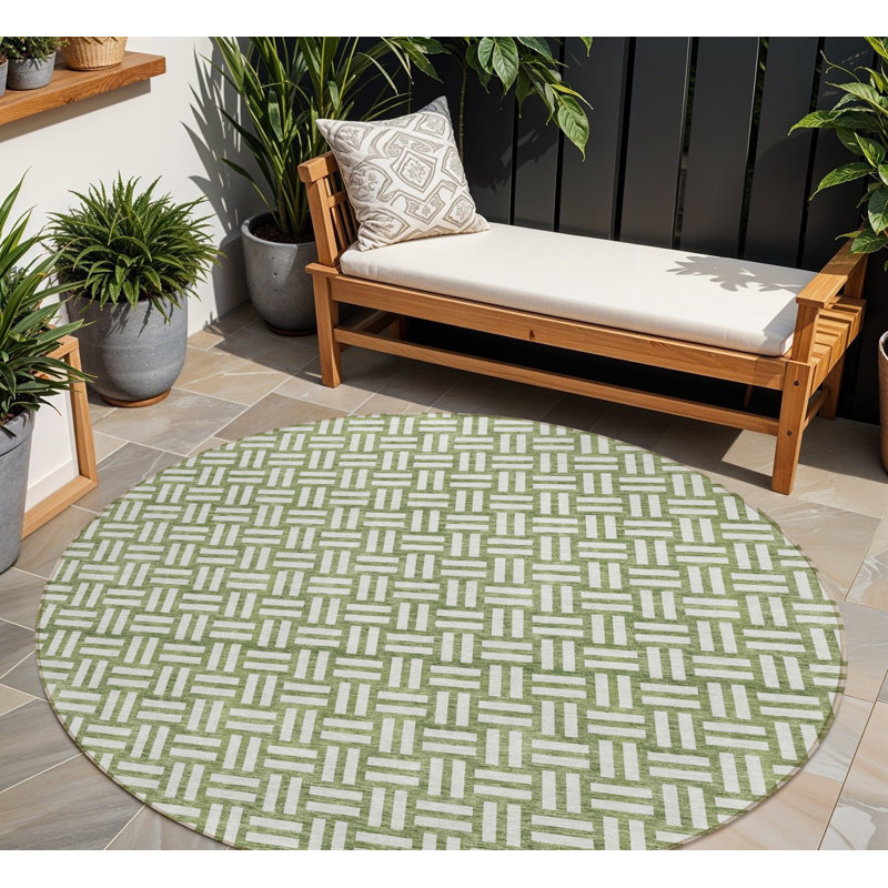 Tapis rond 8 po