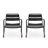 Chair In Matte Black, Iron Crafted For Backyard & Patio, 26.34"w X 24.72"h, 13.65 Lb Patio - Black Iron, 24.41"d 26.34"w,