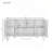 Storage Console Table with Adjustable Shelves-713114269