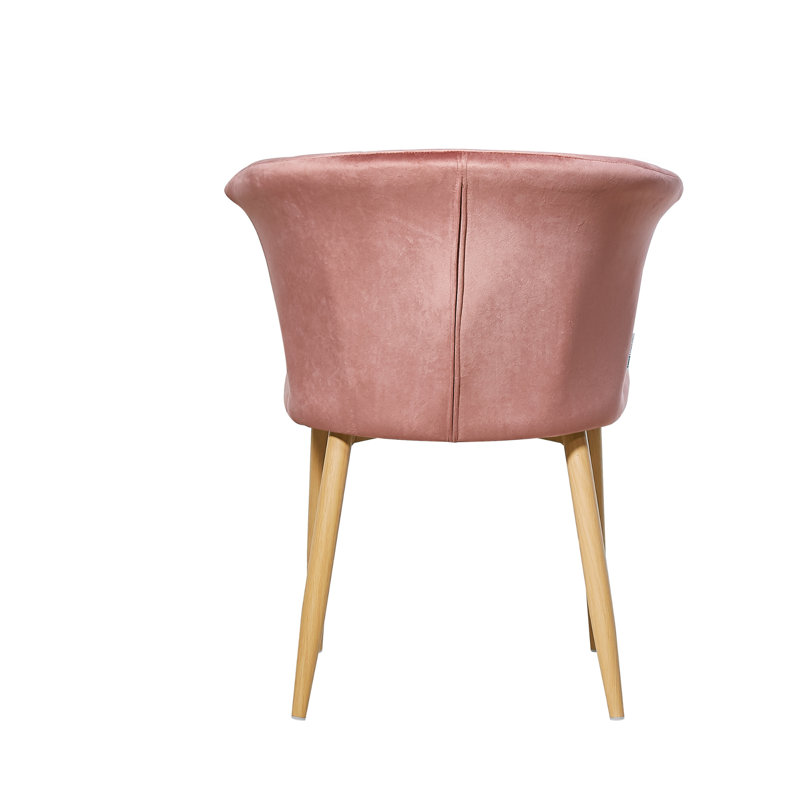 Siyana Upholstered Dining Chair, Pink