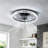 19''(W) Crystal Ceiling Fan