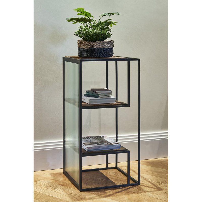 40cm W Solid Wood Shelving Unit