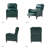 Beecher 28.75" Wide Leather Club Recliner-2034137805
