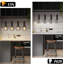 Modern Black Kitchen Island Pendant-345651461-345651462