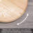 Wood Pizza Serving Dish