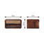 Amento 45cm W Solid Wood Bedside Table