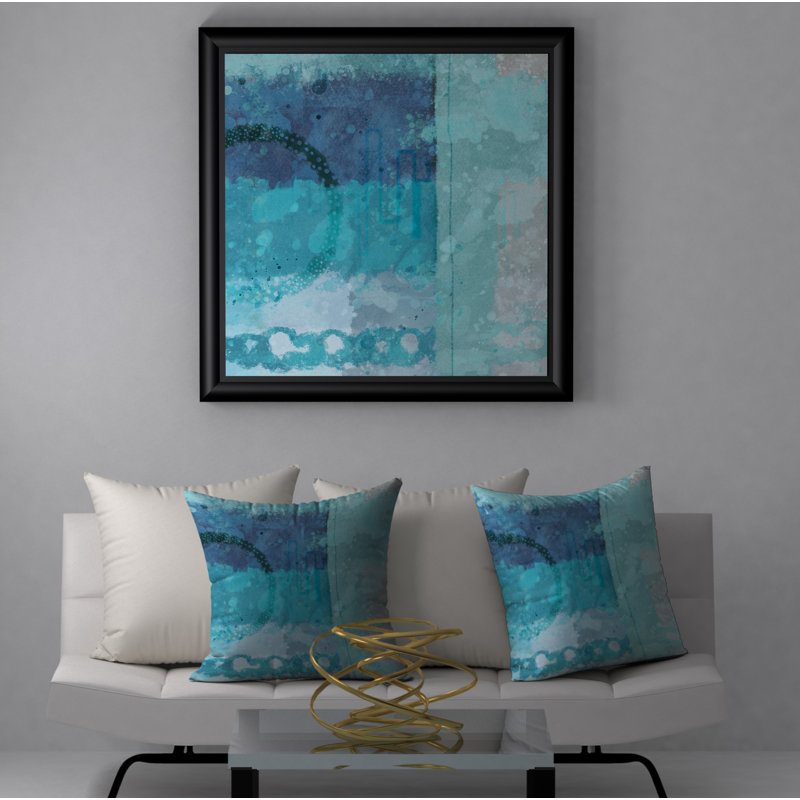Housse de coussin carrée/insert, 18" x 18"