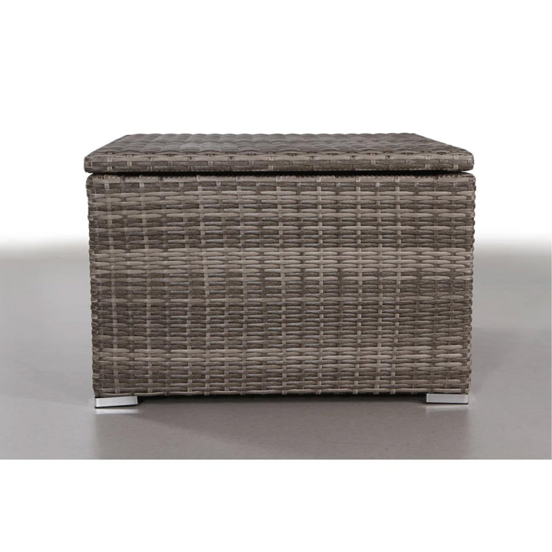 Charming Fully Assembled Outdoor Storage Table For Stylish Entertaining
