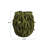 Stoneware Vase With 3D Peas In Reactive Glaze