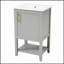 Meuble-lavabo en céramique durable avec lavabo, portes à fermeture douce et grand espace de rangement pour les salles de bain modernes-2031252772