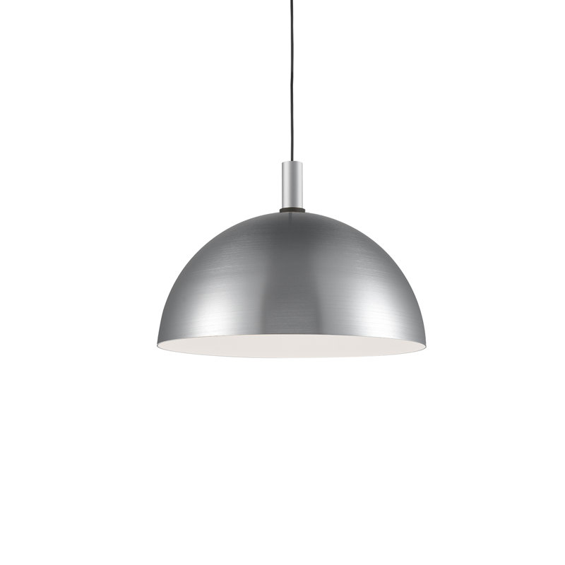 Archibald 1 - Light Single Pendant, Brushed Nickel, 16" H x 24" W x 24" D
