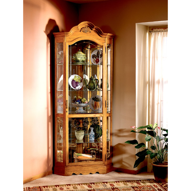 Wilshire Corner Curio Cabinet