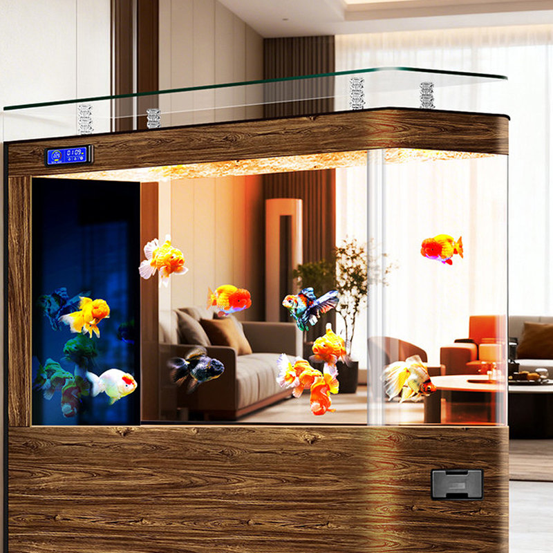Aquarium 90-100 gallons, Noyer