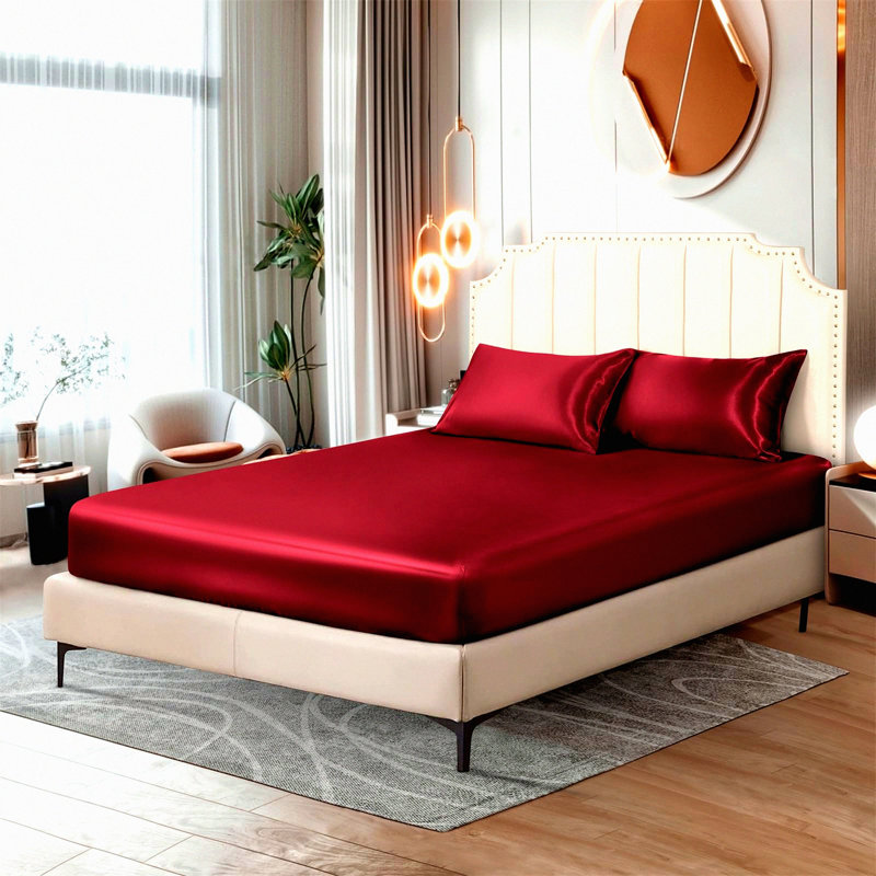 Luxury Silky Fitted Sheet ONLY - Deep Pockets, Breathable Bedding - Soft Microfiber Fabric, Wrinkle Resistant - Hotel Quality Sheets