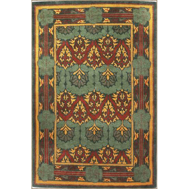 Tapis tissé à motif géométrique lavable, Tapis de couloir 3 pi 3 po x 6 pi 7 po inclus