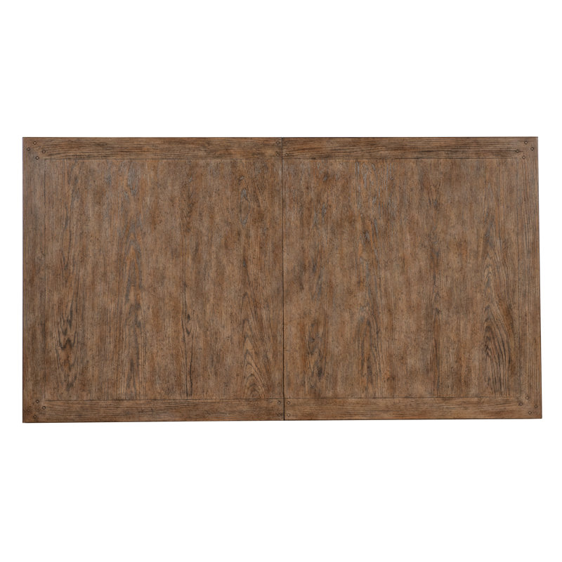 Americana Leg Dining Table with 22" Leaf, Molasses