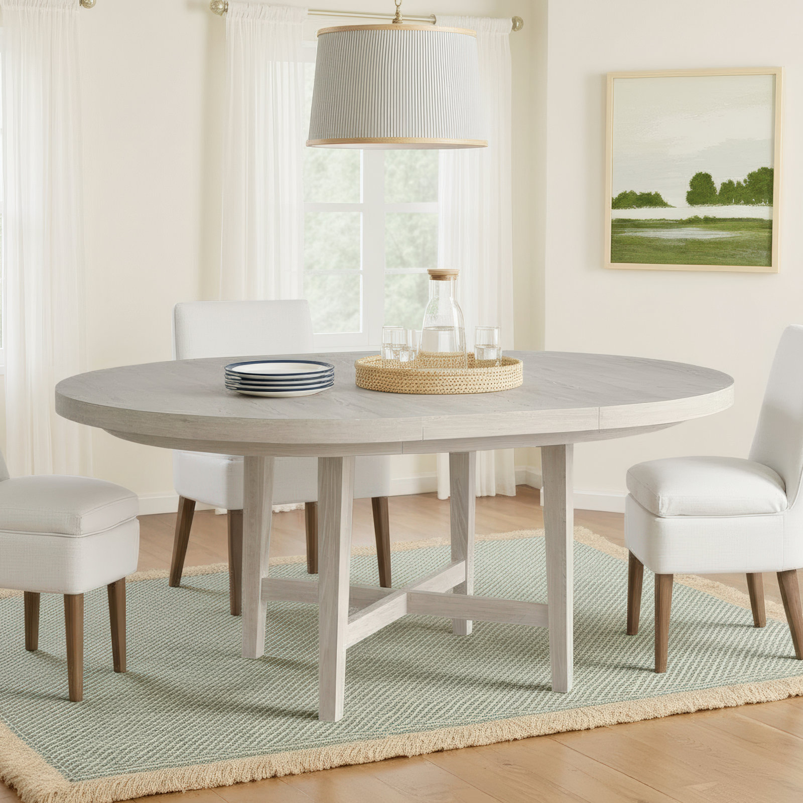 Caterina Round Extendable Dining Table