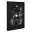 Motorbike Rider in Sepia - Wrapped Canvas Painting Print-56645466