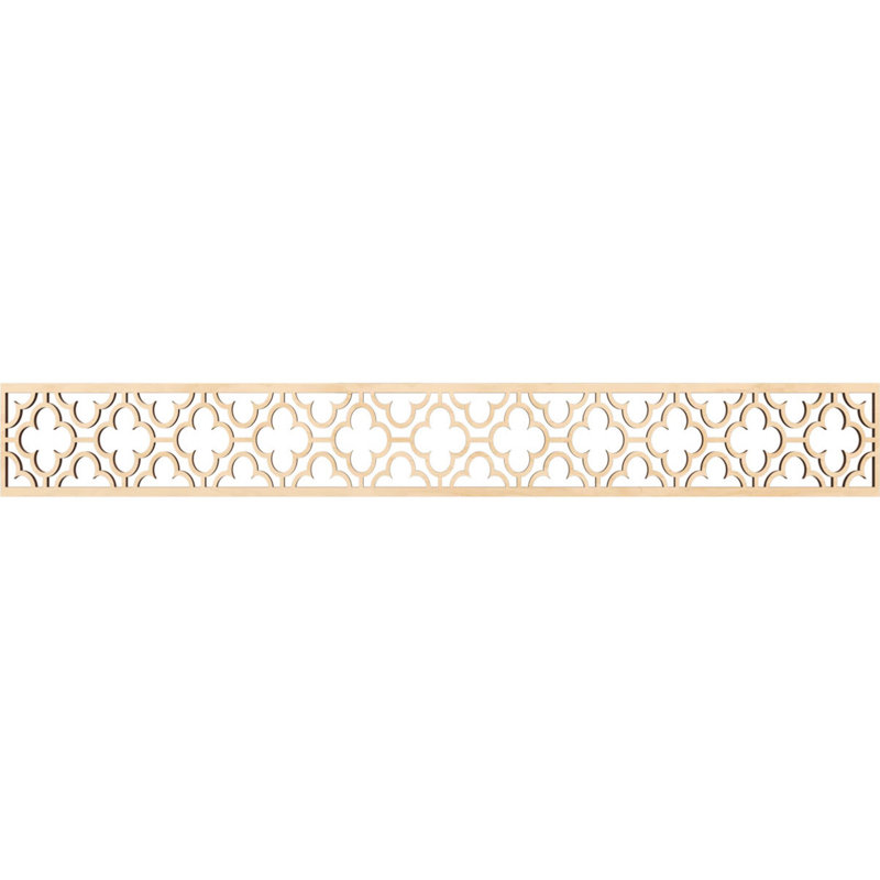 Moulure de Chicago, H 6 po x l 46,5 po x P 0,375 po, Bouleau