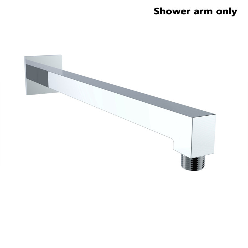 Square Shower Arm and Flange