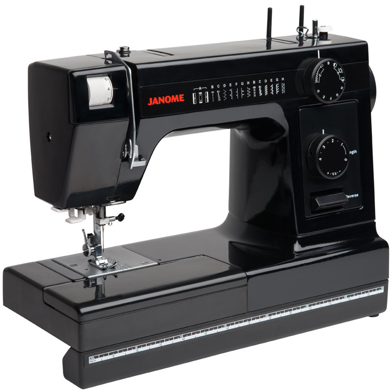 Janome HD1000BE Mechanical Sewing Machine with Aluminum Body