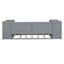Lit de jour simple avec rangement pour bijoux, gigogne, gris - tablettes de rangement en bois-118082636